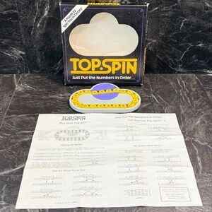 BINARY ARTS 1988 “Top Spin” Game